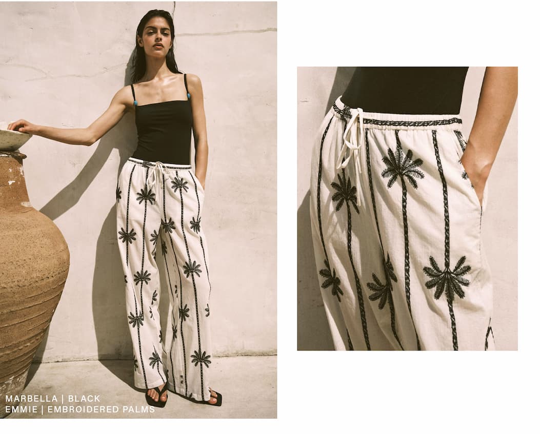 Shop Embroidered Palms