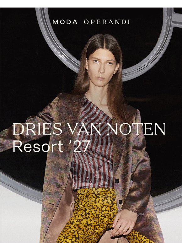 What’s next from DRIES VAN NOTEN