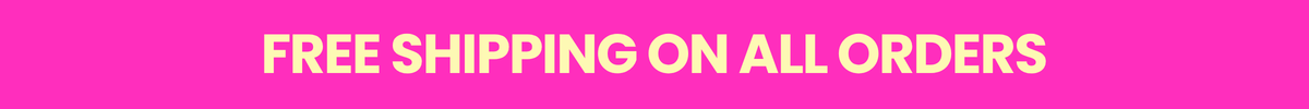 Free shipping on all orders
