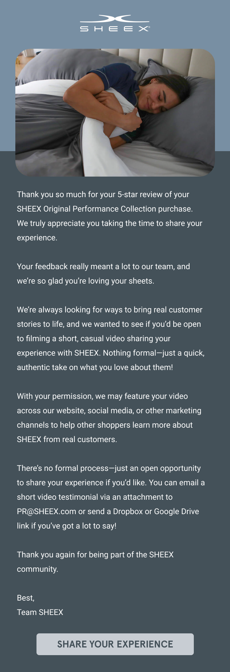 Share Your Experience