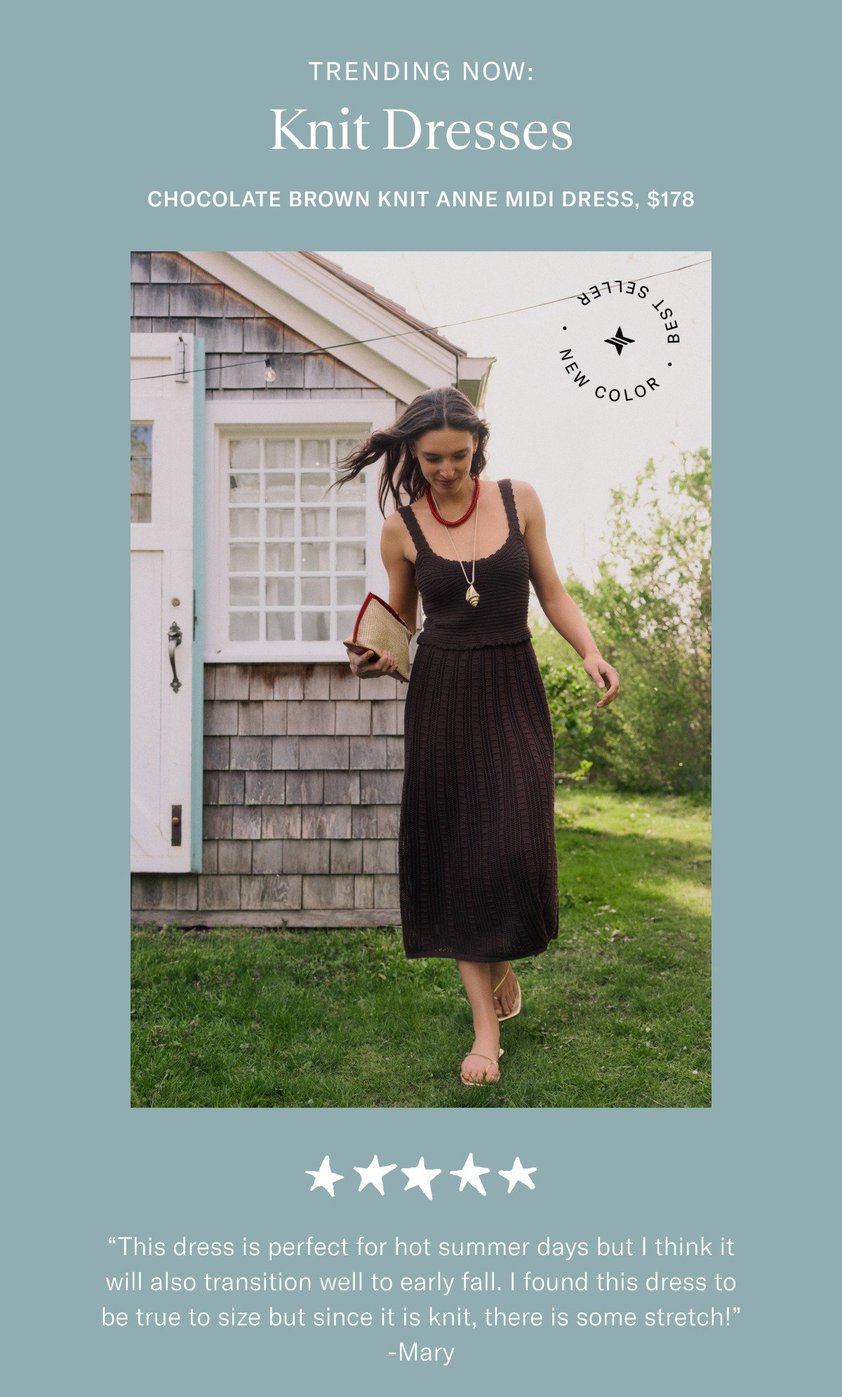 Trending Now: Knit Dresses