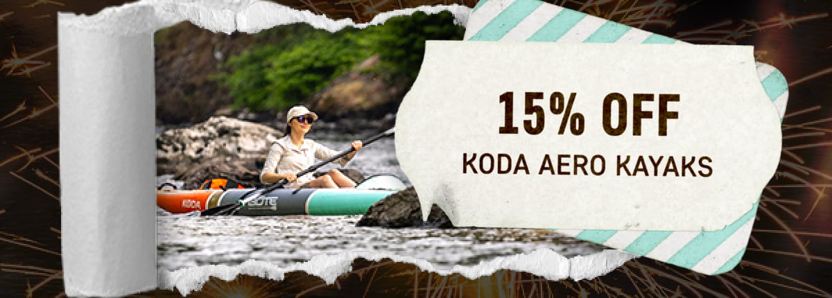 Get 15% off Koda Aero Kayaks