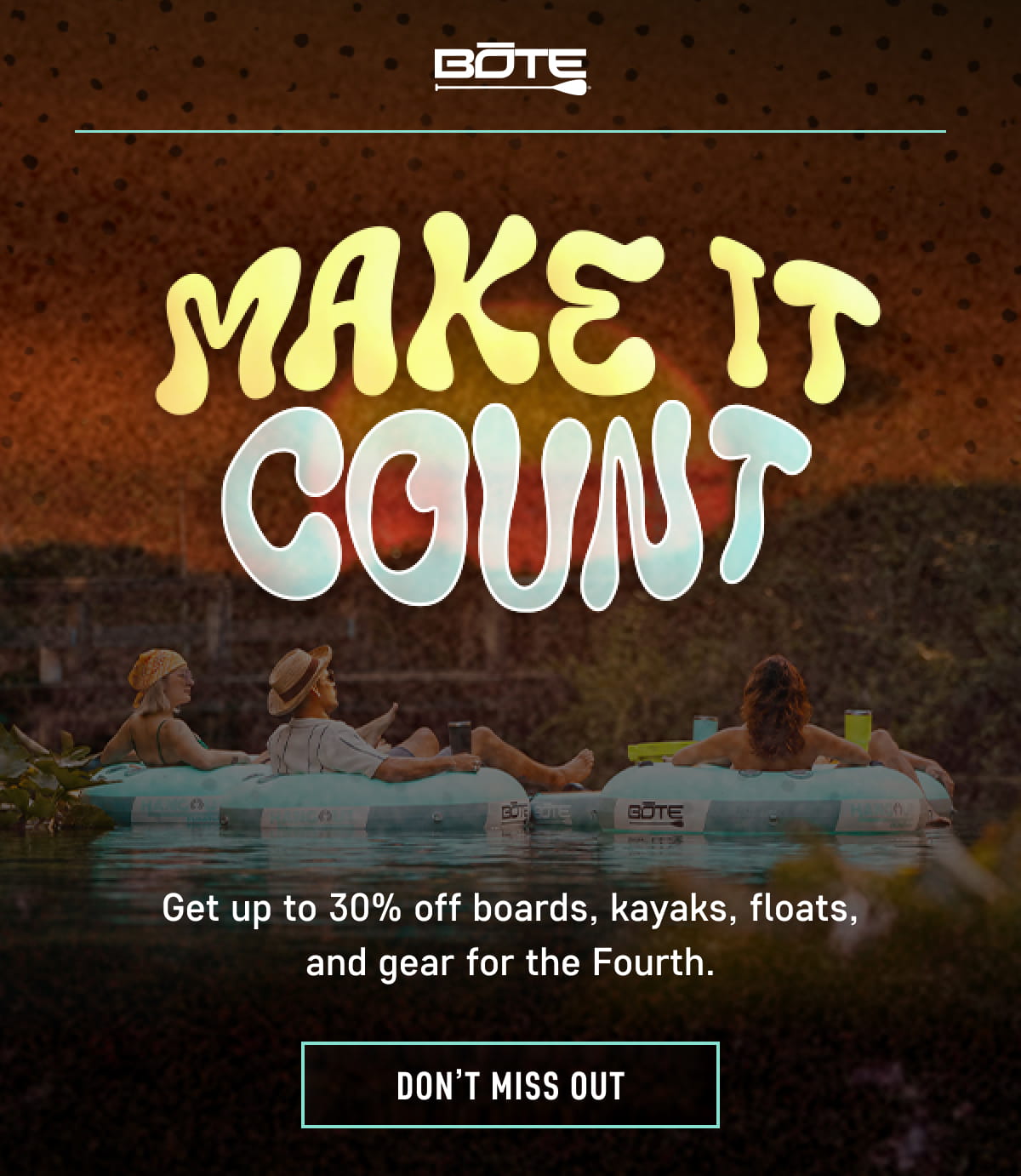 Get Up to 30% Off for the Fourth