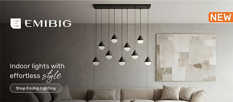 Emibig lighting: indoor lights with effortless style