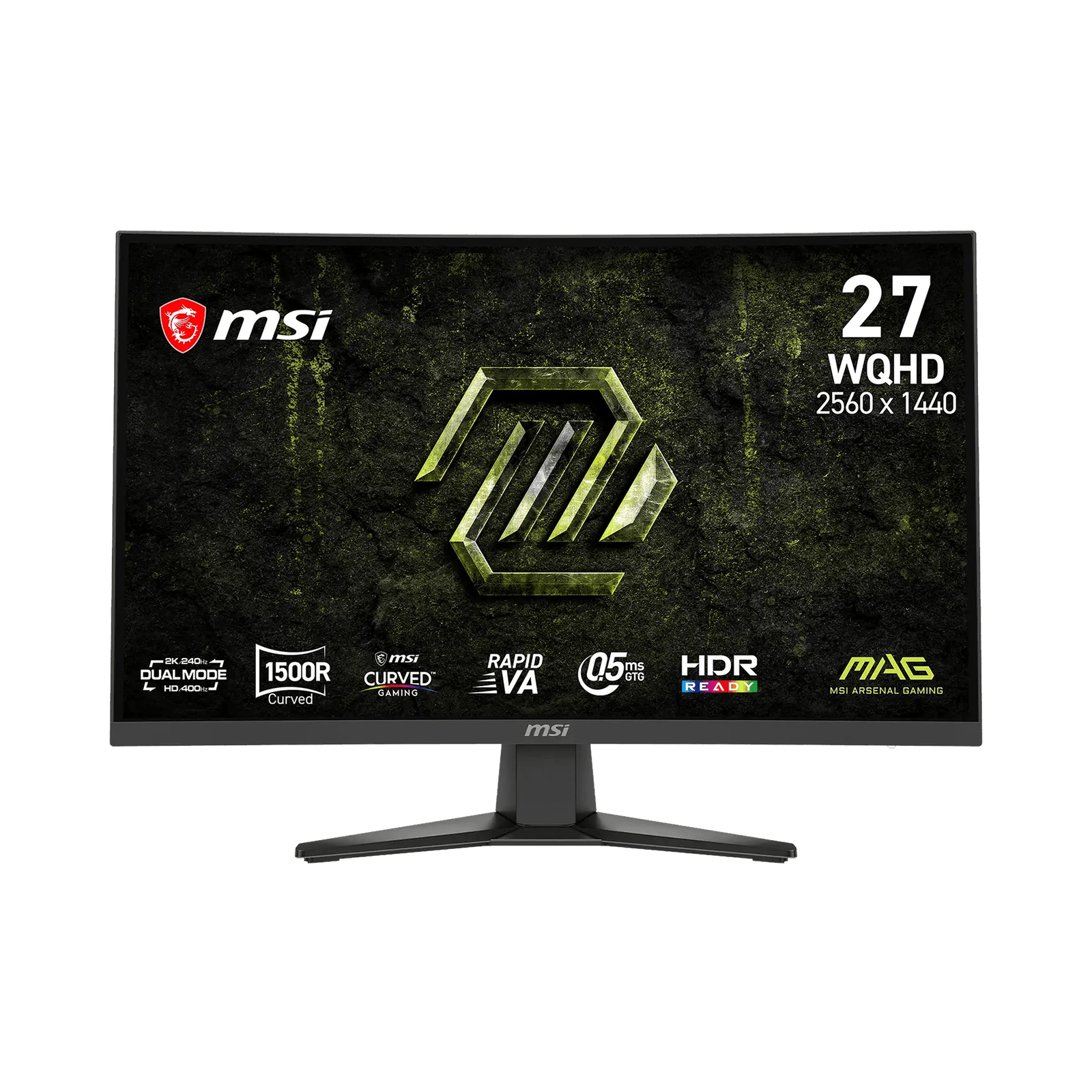 [2560 x 1440] MSI MAG 275CQDF X24 Gaming Monitor
