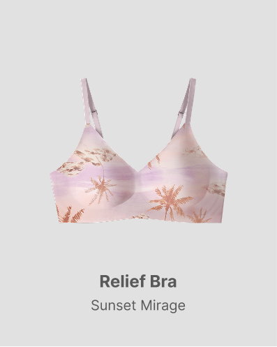 Relief Bra in sunset