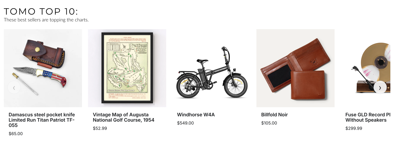 Top Sellers