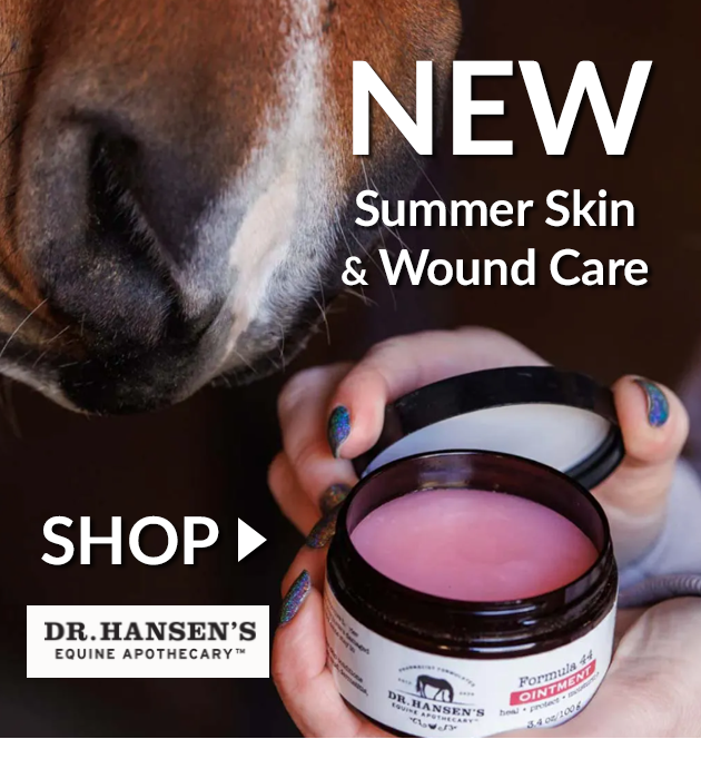 New dr hansens equine skin care