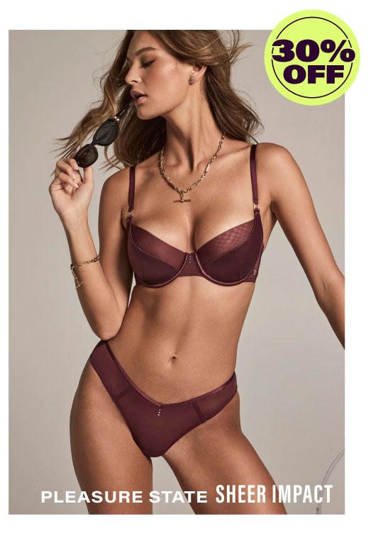 Sheer Impact Contour Bra