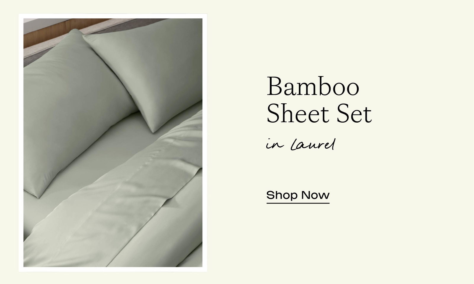 BAMBOO SHEET SET