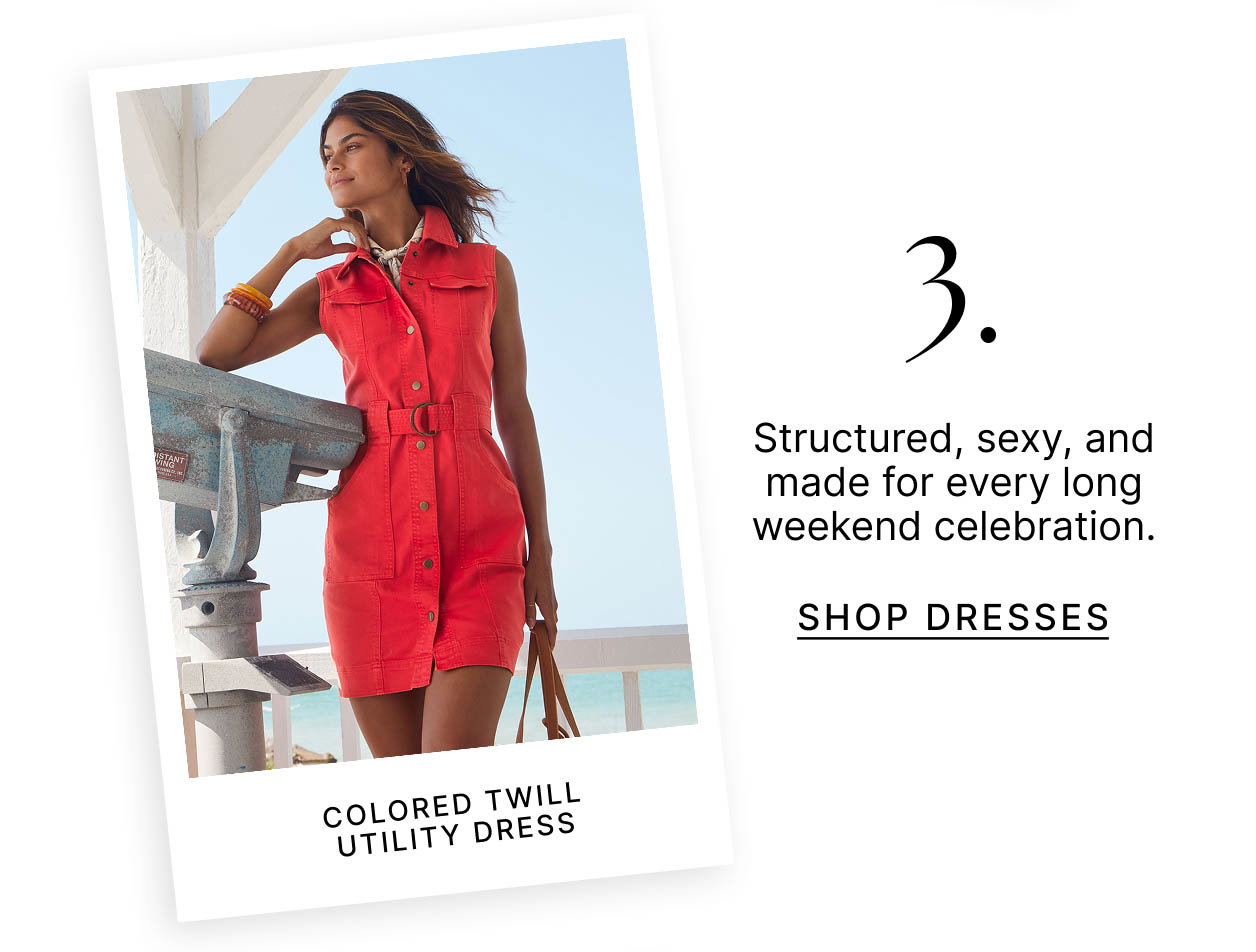 3. Structured, sexy, and made for every long weekend celebration.