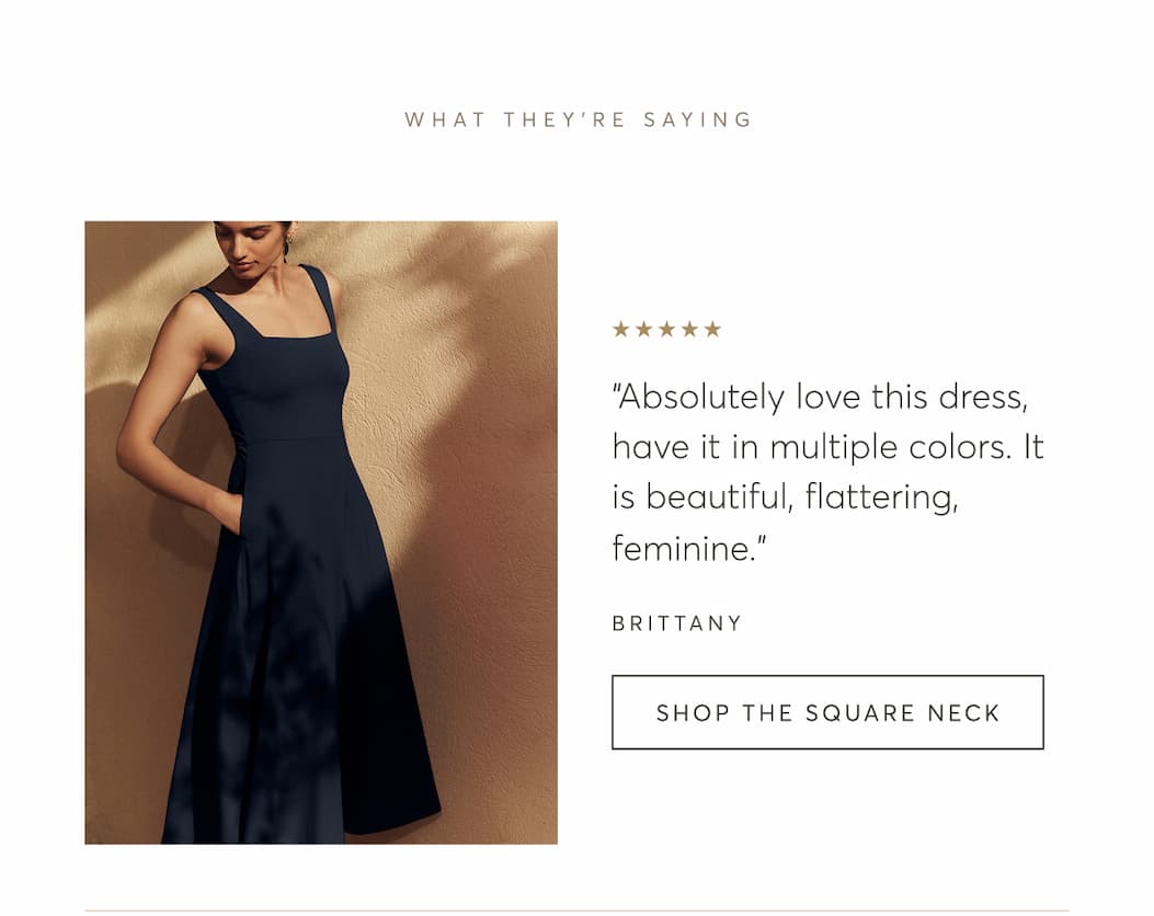 Shop the Square Neck