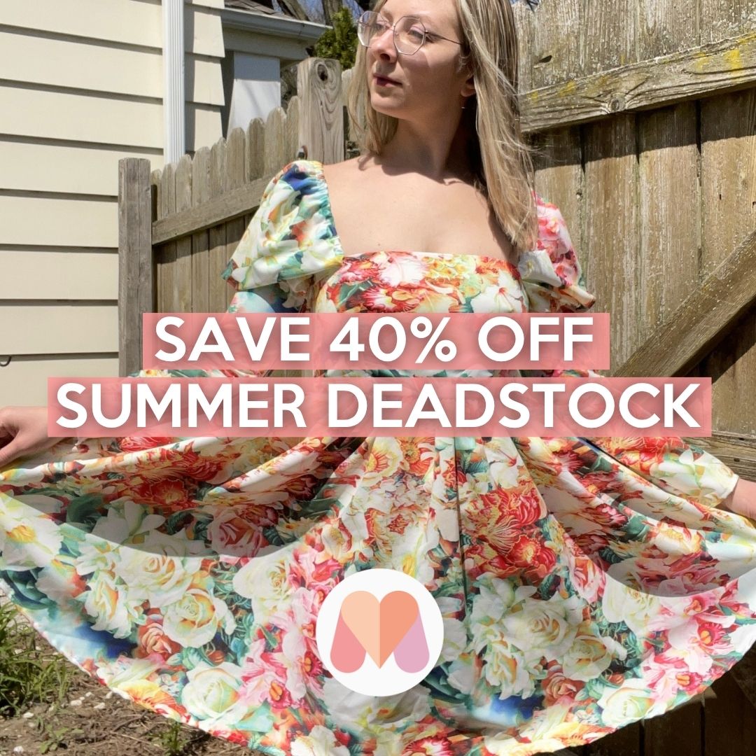 Save 40% off last chance summer fabrics at Minerva