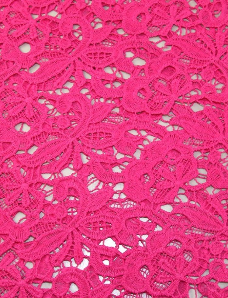 Deadstock Embroidered Lace