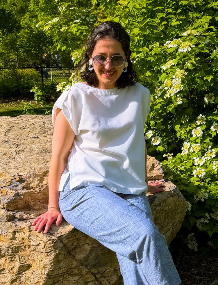 Rimmazolo in the Ivory Bonnie Tops kit