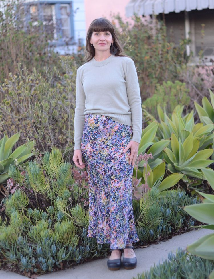 Katie Kennedy in the Bustling Blossom Genoa Kit