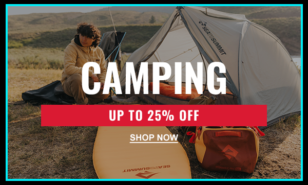 Shop Up To 25% Off Camping