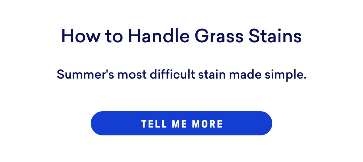 How to remove grass stains