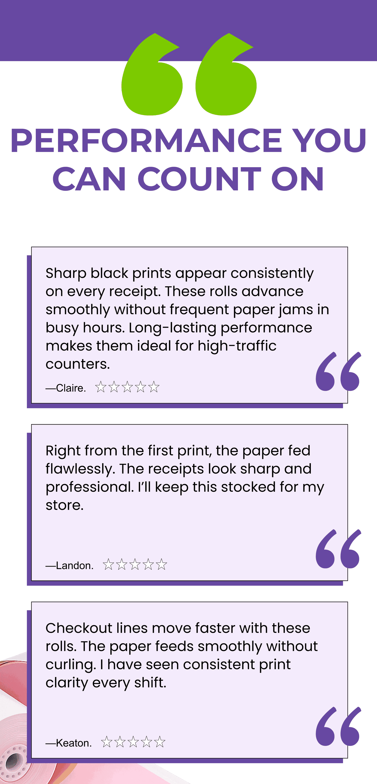 Thermal Paper Rolls