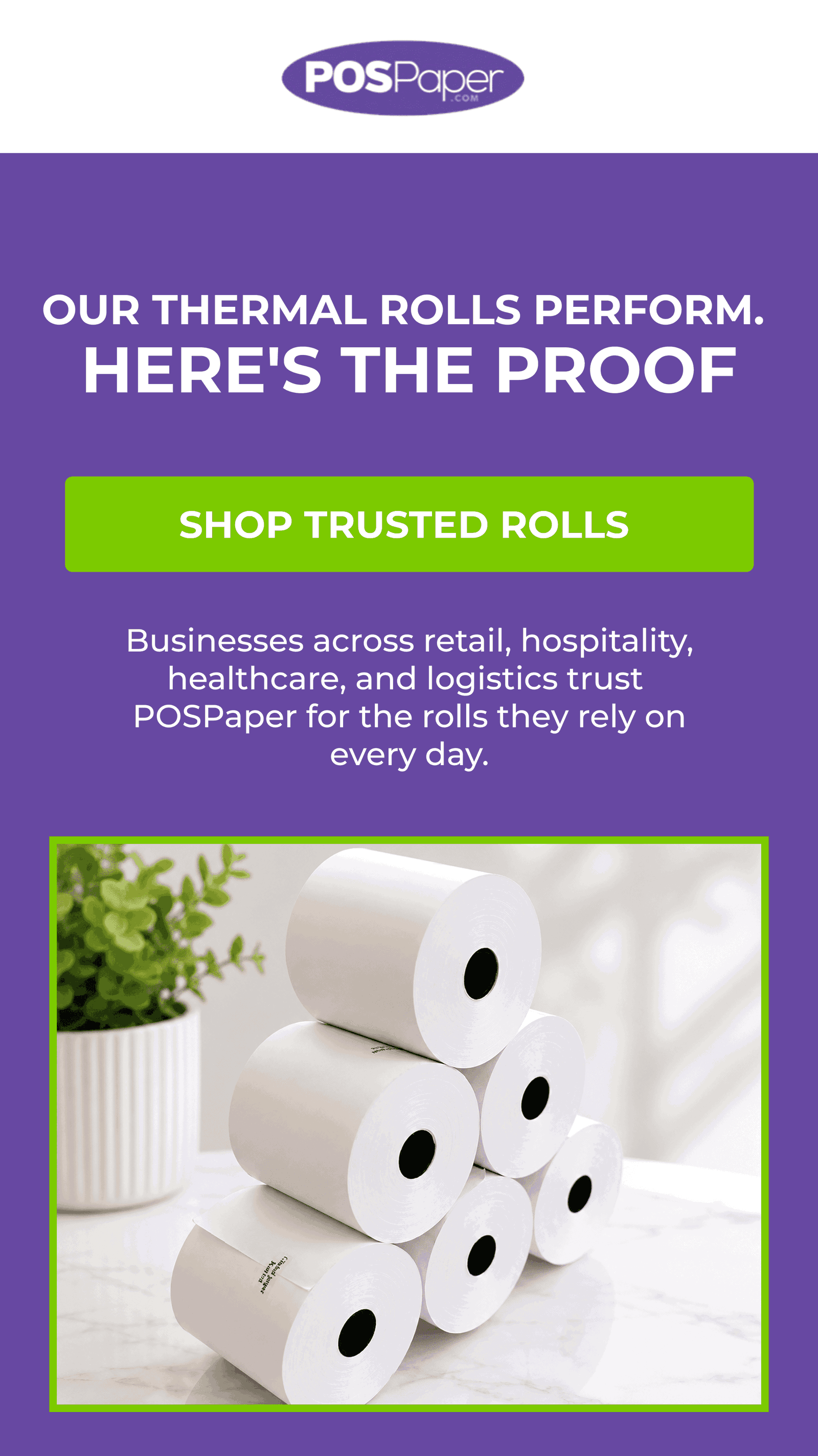Thermal Paper Rolls