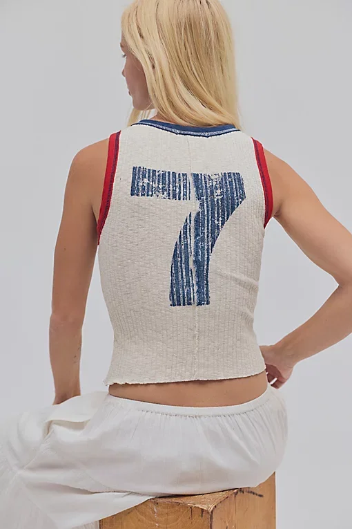 Farrah Flag Muscle Tank
