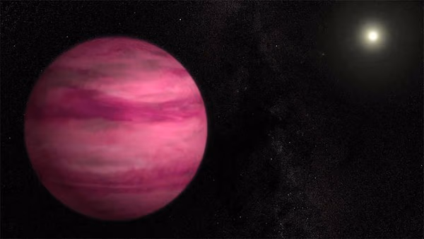 Webb reveals a pink alien world wrapped in salt clouds | Mashable
