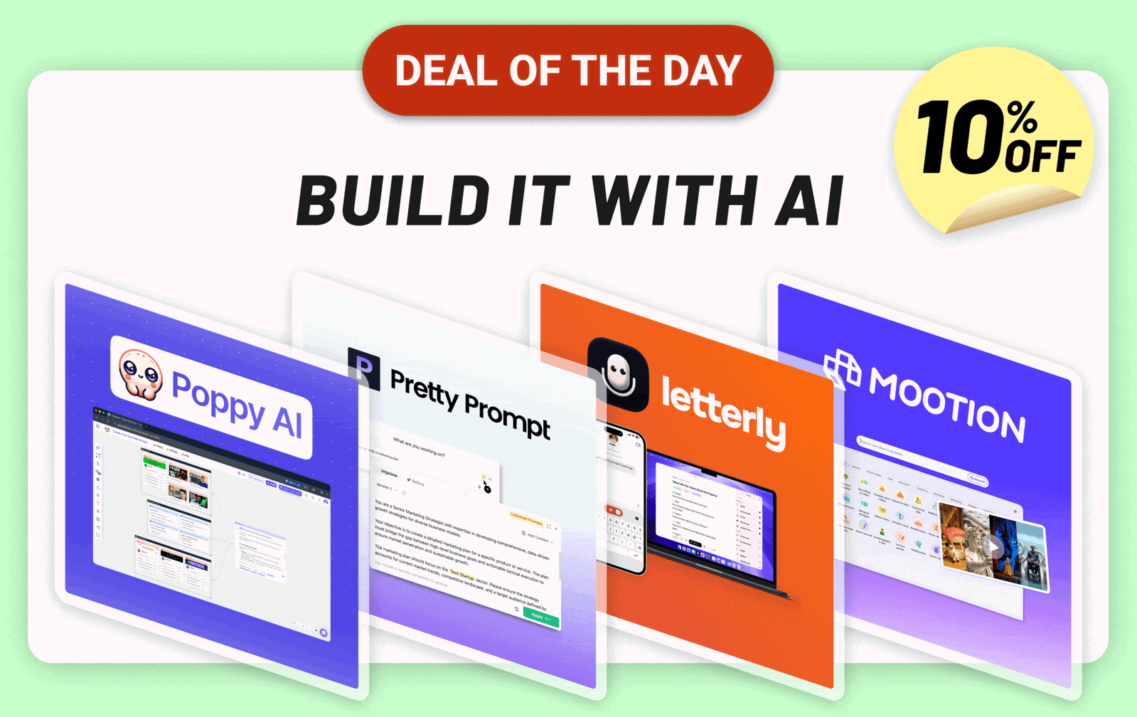 Featured Deal: Build it with AI collection (10% off)