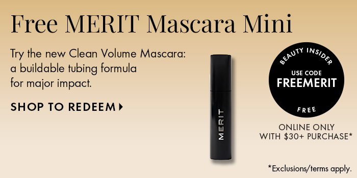 Free Merit Mascara Mini