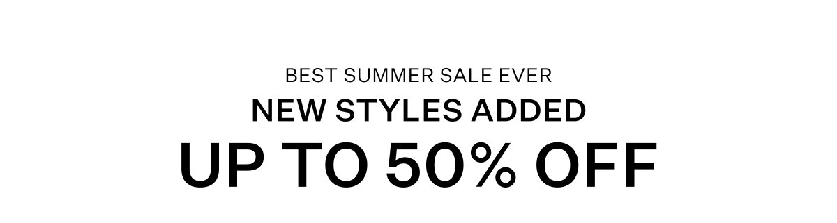 BEST SUMMER SALE EVER