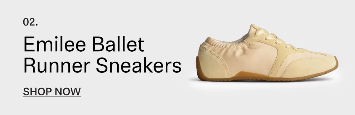 Shop Emilee Ballet Runner Sneakers