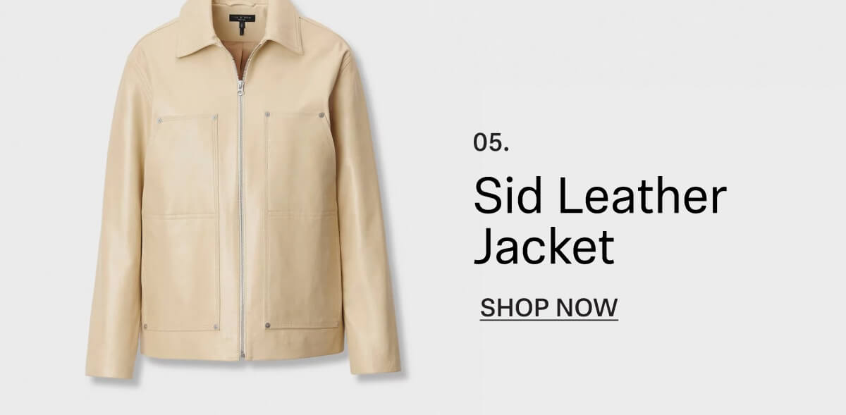 Shop Sid Leather Jacket