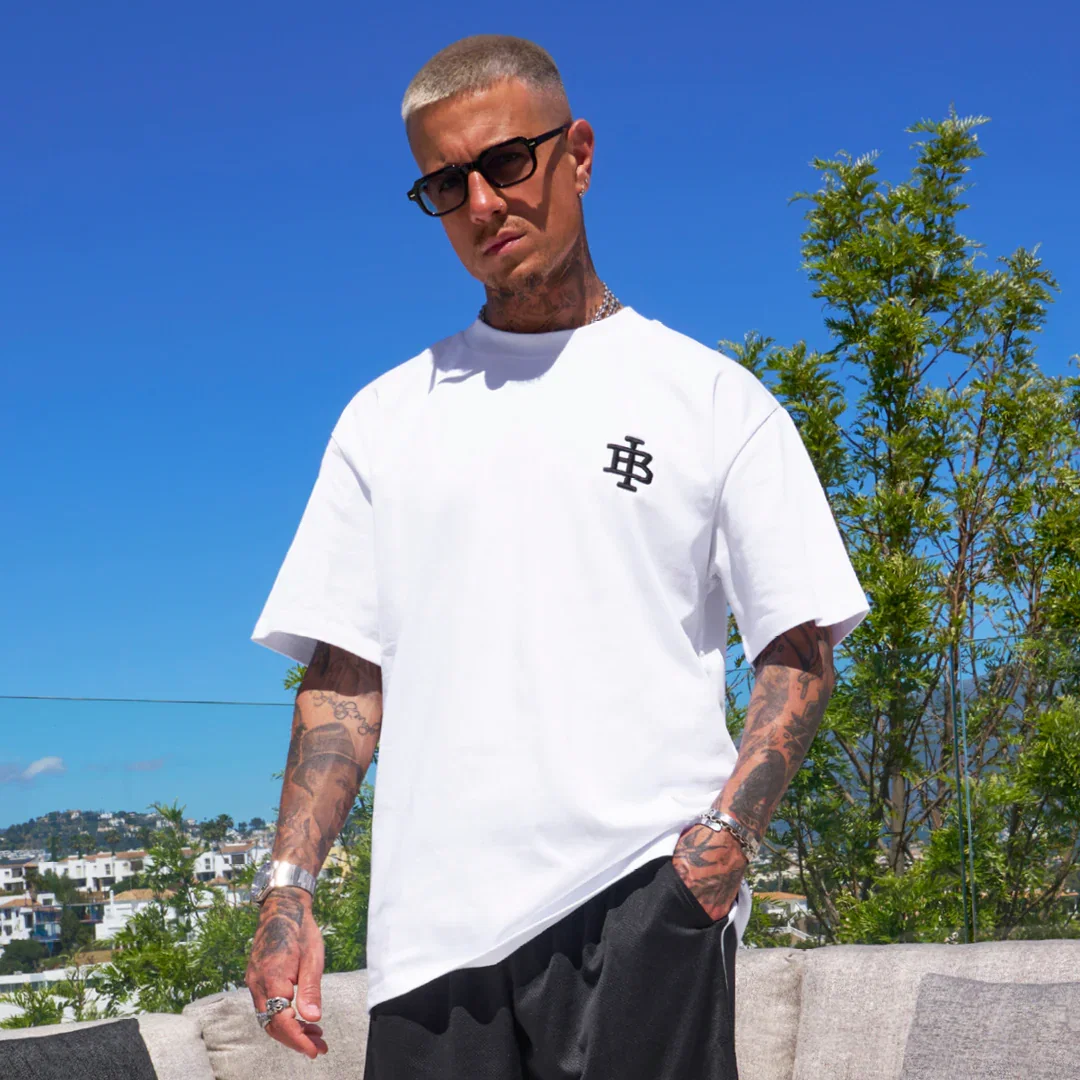 Image of Guedes T-Shirt - White/Black