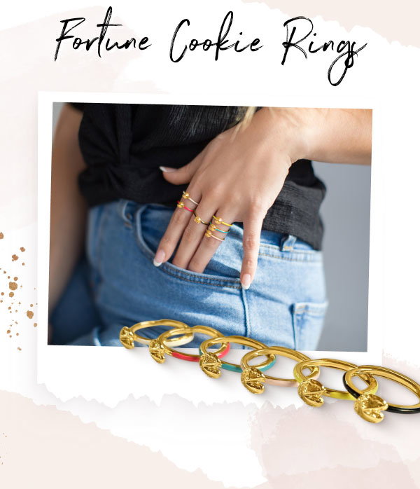 Fortune Cookie Rings