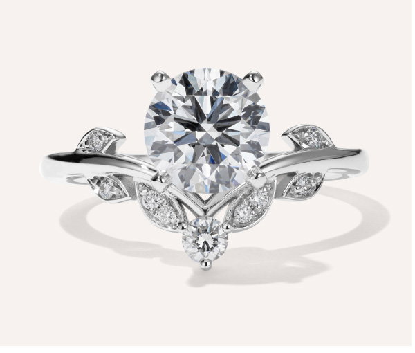 Acacia Contour Engagement Ring