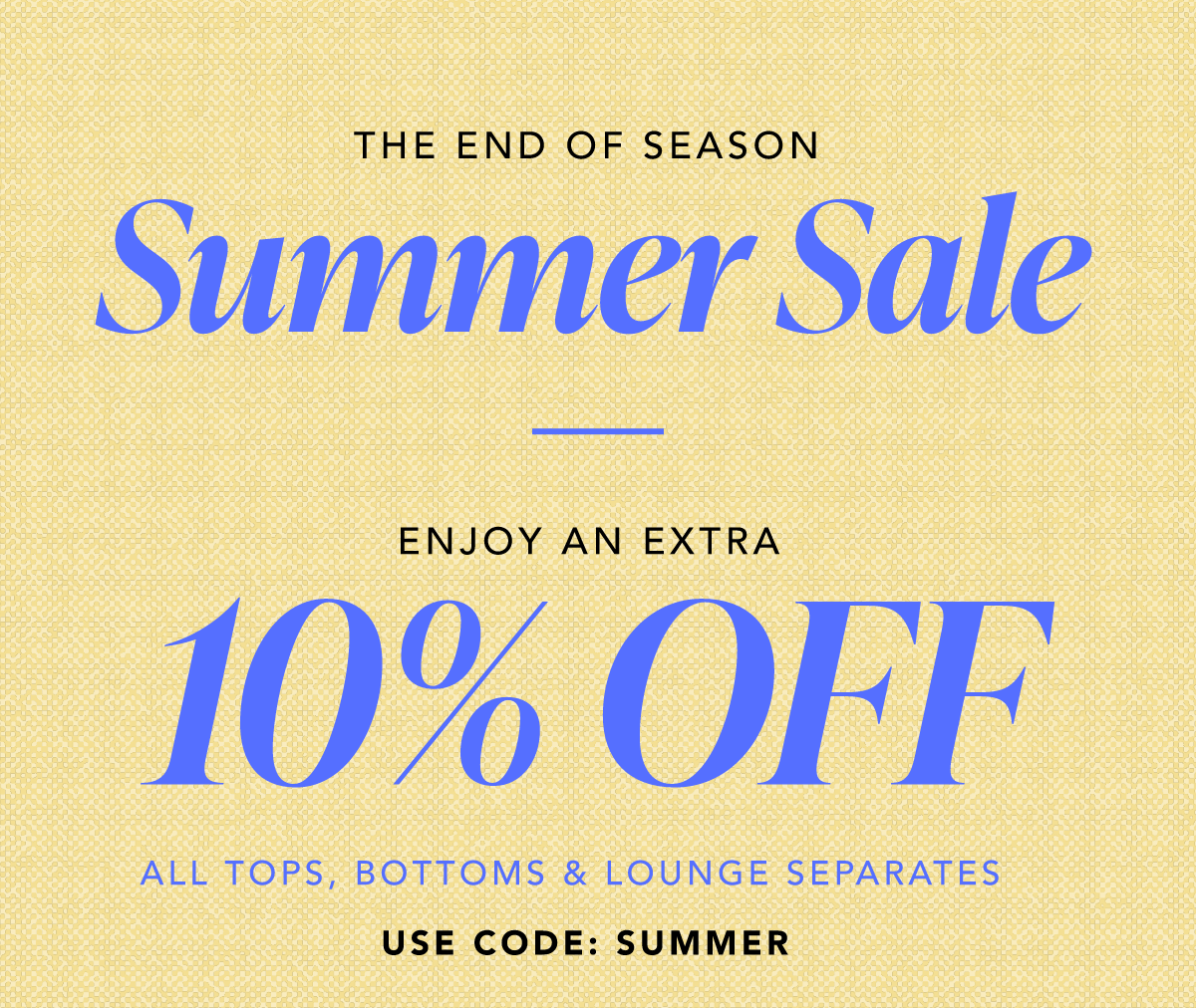 Summer Sale