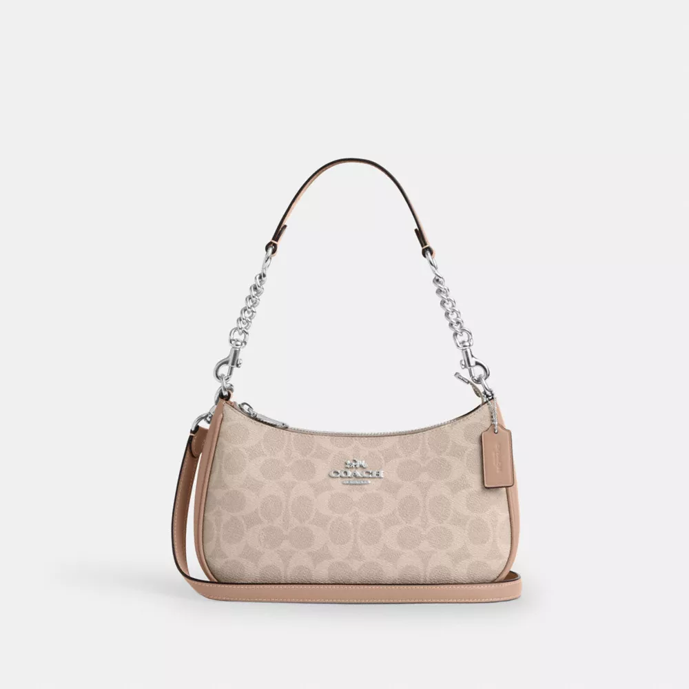 Teri Shoulder Bag In Signature Canvas