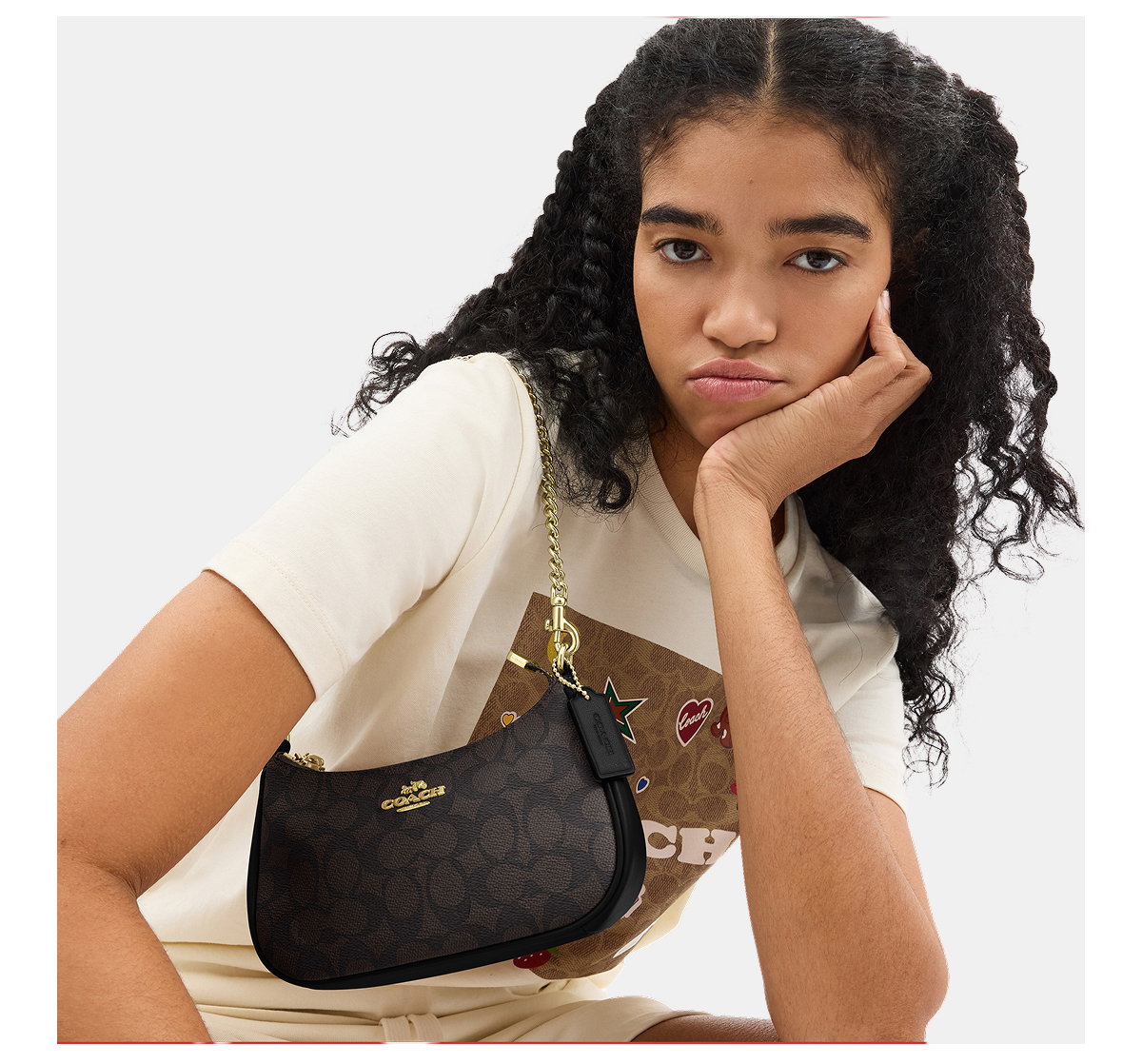 These belong under your arm. Shop Shoulder Bags