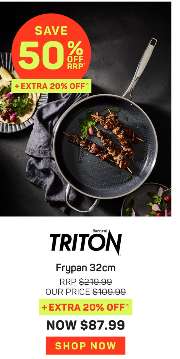 Baccarat Triton Frypan 32cm