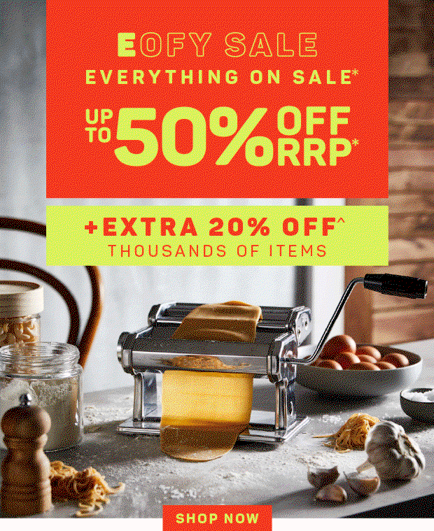 Up to 50% OFF RRP* + Extra 20% OFF^ on Thousands of Items