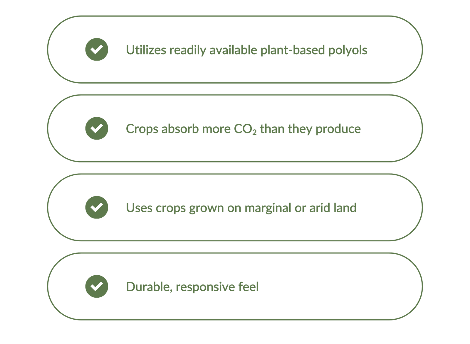 GreenFlex Comparison Chart