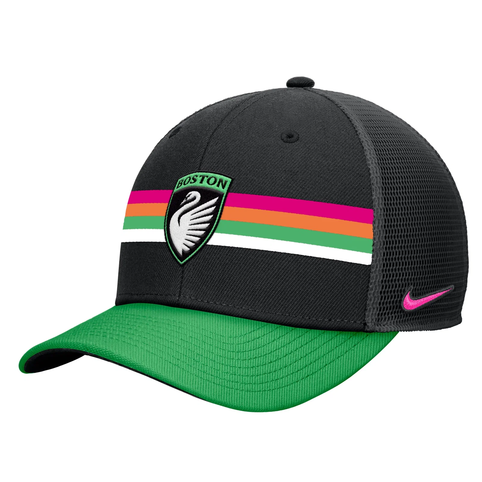 Image of Unisex Boston Legacy FC Nike 2026 Rise Trucker Hat