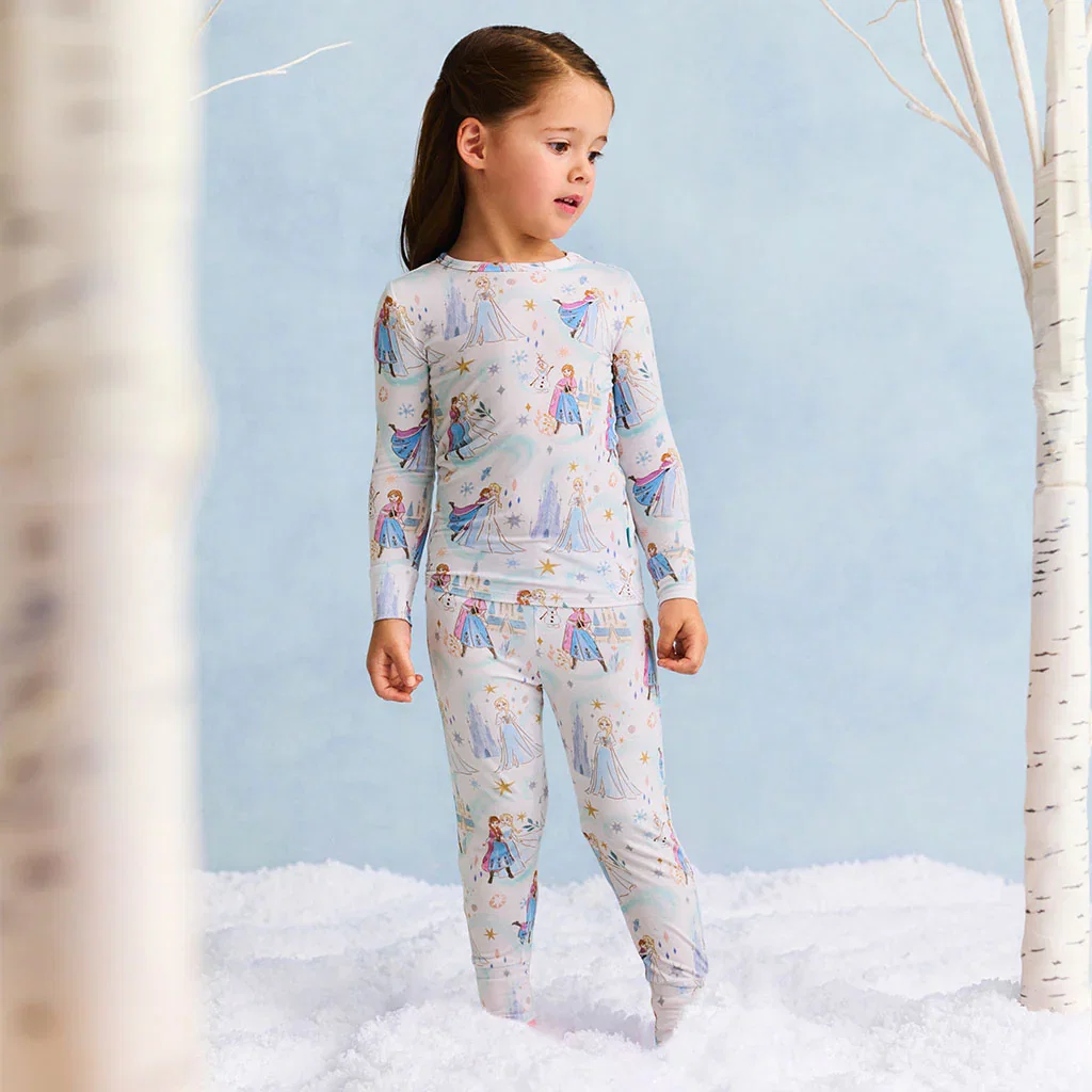 Image of Disney Elsa & Anna Classic Pajama Set