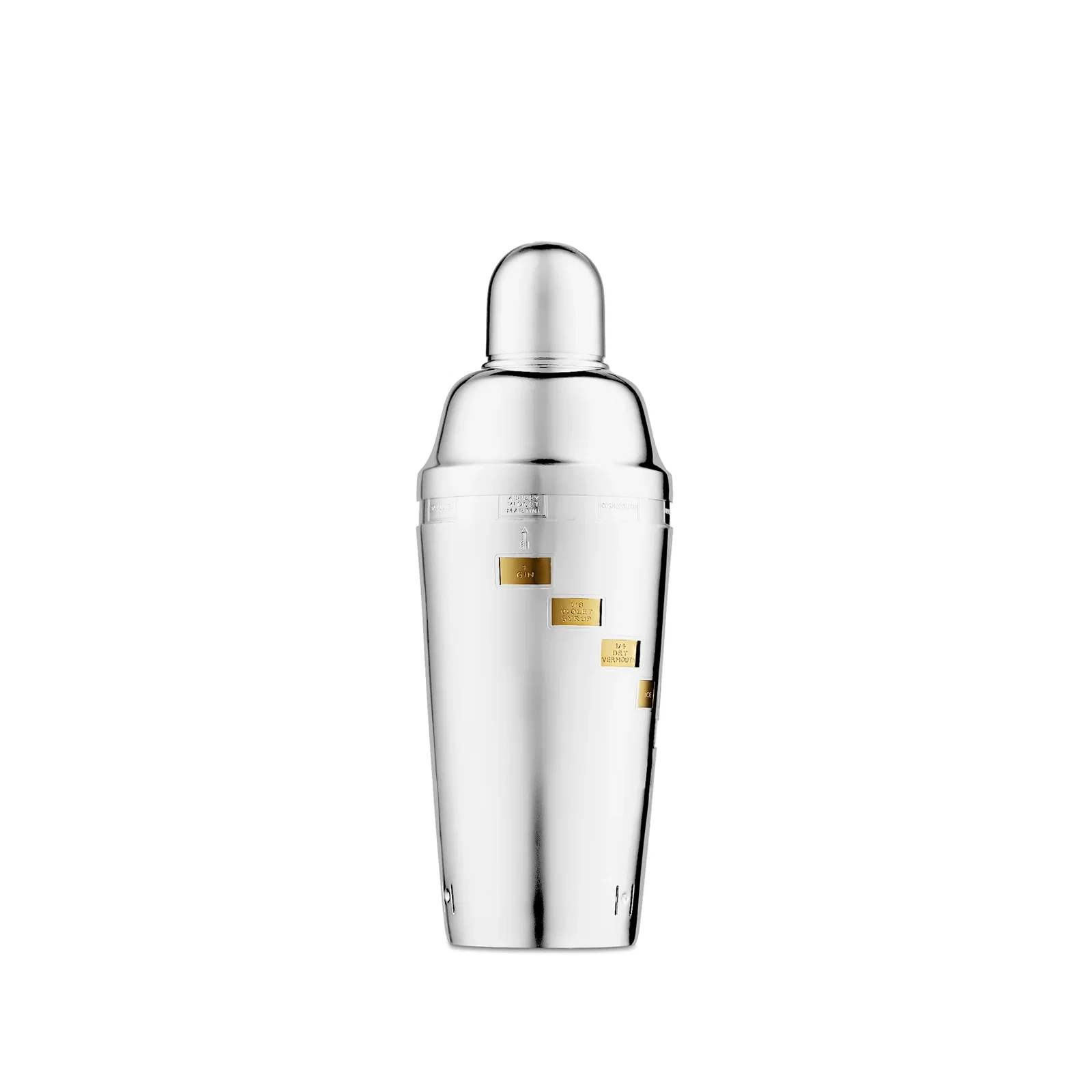 Image of TELL ME HOW COCKTAIL SHAKER IN STERLING SILVER