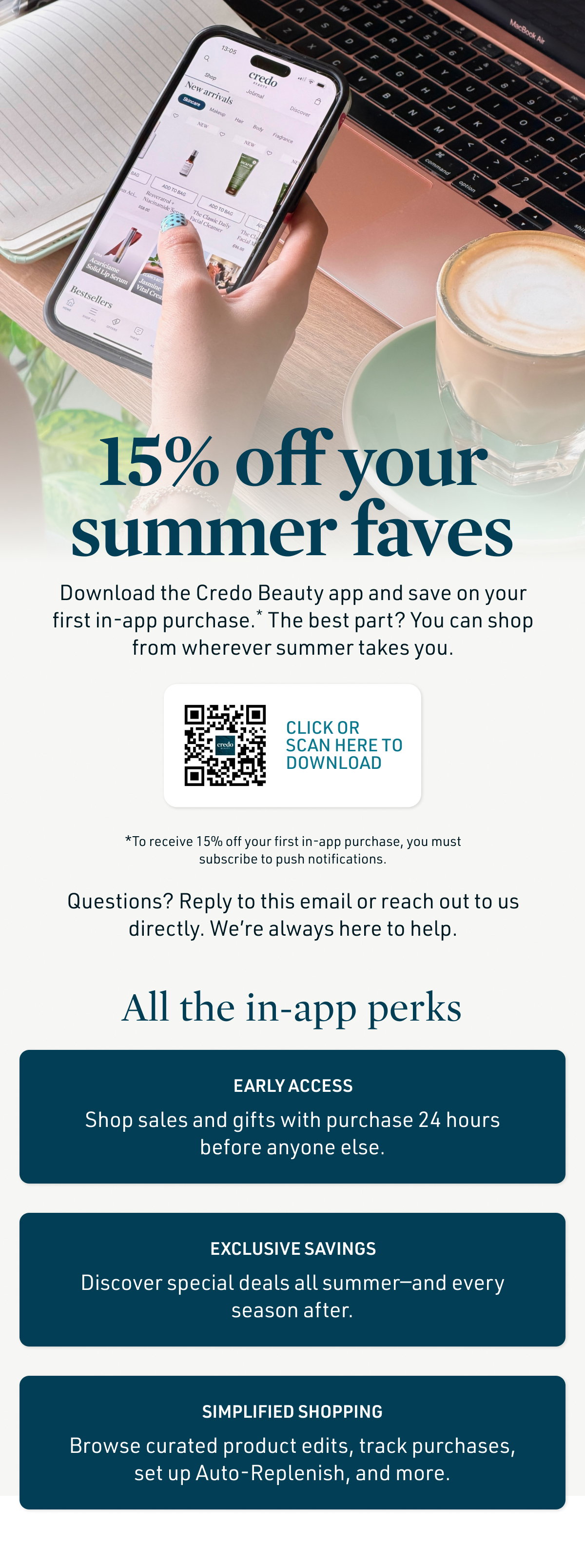 15% off your summer faves