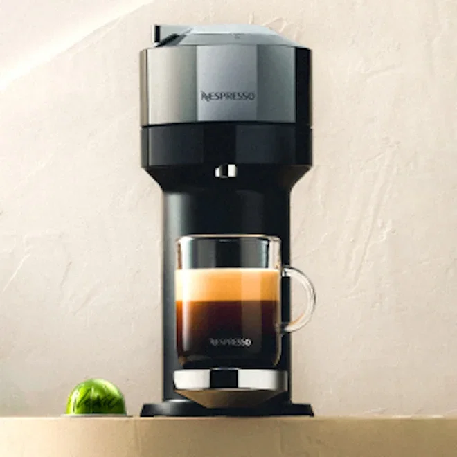 Nespresso Vertuo Next Dark Chrome Coffee Machine