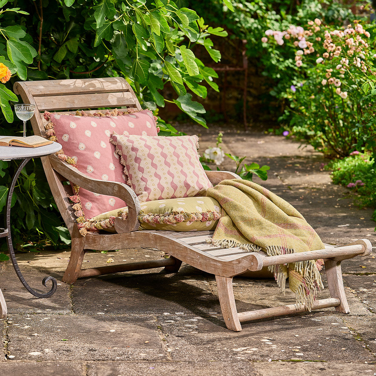 Susie Watson Designs Teak Garden Louner