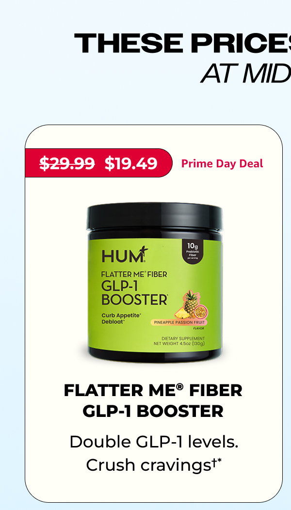 HUM Nutrition up to 35% off Prime Day Sale - Flatter Me Fiber