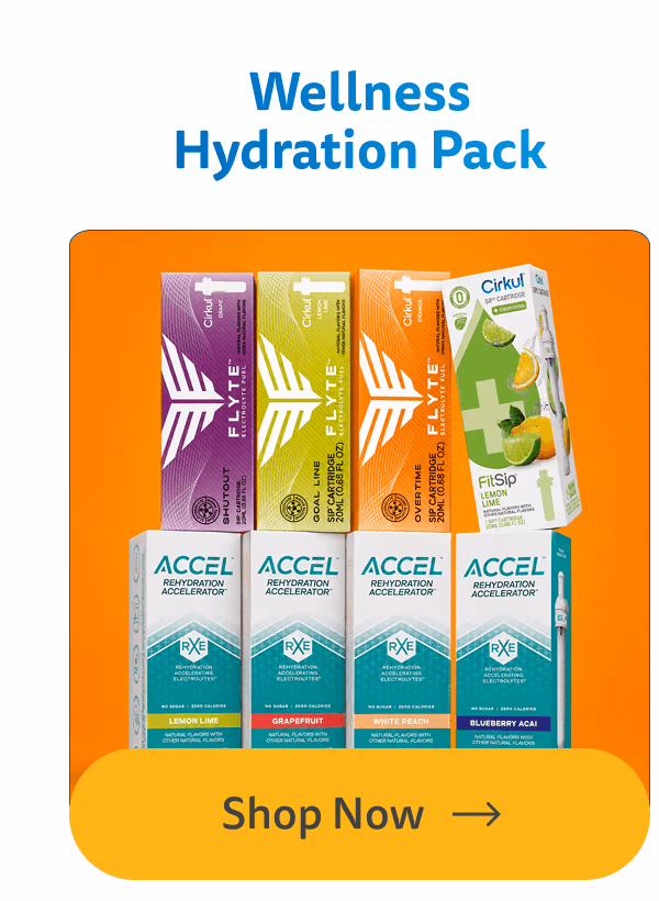 Shop Now - Wellness Hydration Pack