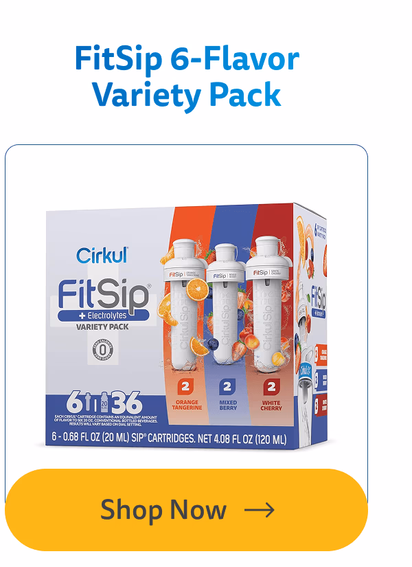 Shop Now - FitSip 6-Flavor Variety Pack
