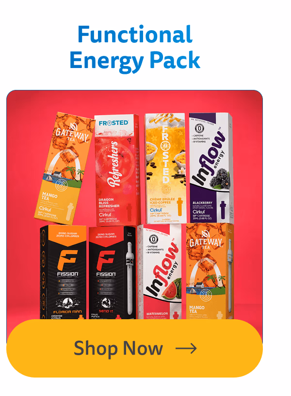 Shop Now - Functional Energy Pack